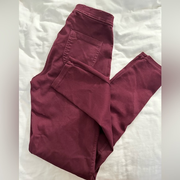 American Apparel Easy Jeans - Burgundy - Picture 5 of 7